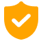 icon illustration of a shield